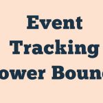 Event Tracking Lower Bounce