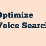 Optimize Voice Search